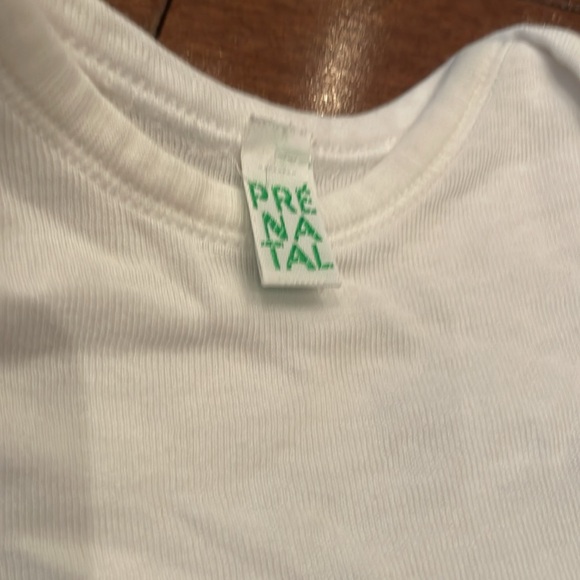 Prenatal White Baby Undershirts - Picture 3 of 6